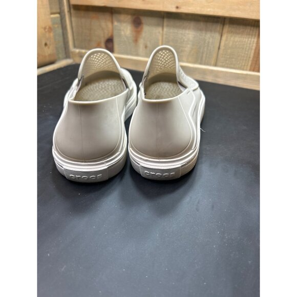 Womens Size 10 Crocs LiteRide Slip-On Shoes Grey Perforated Comfort Lightweight - Picture 5 of 8